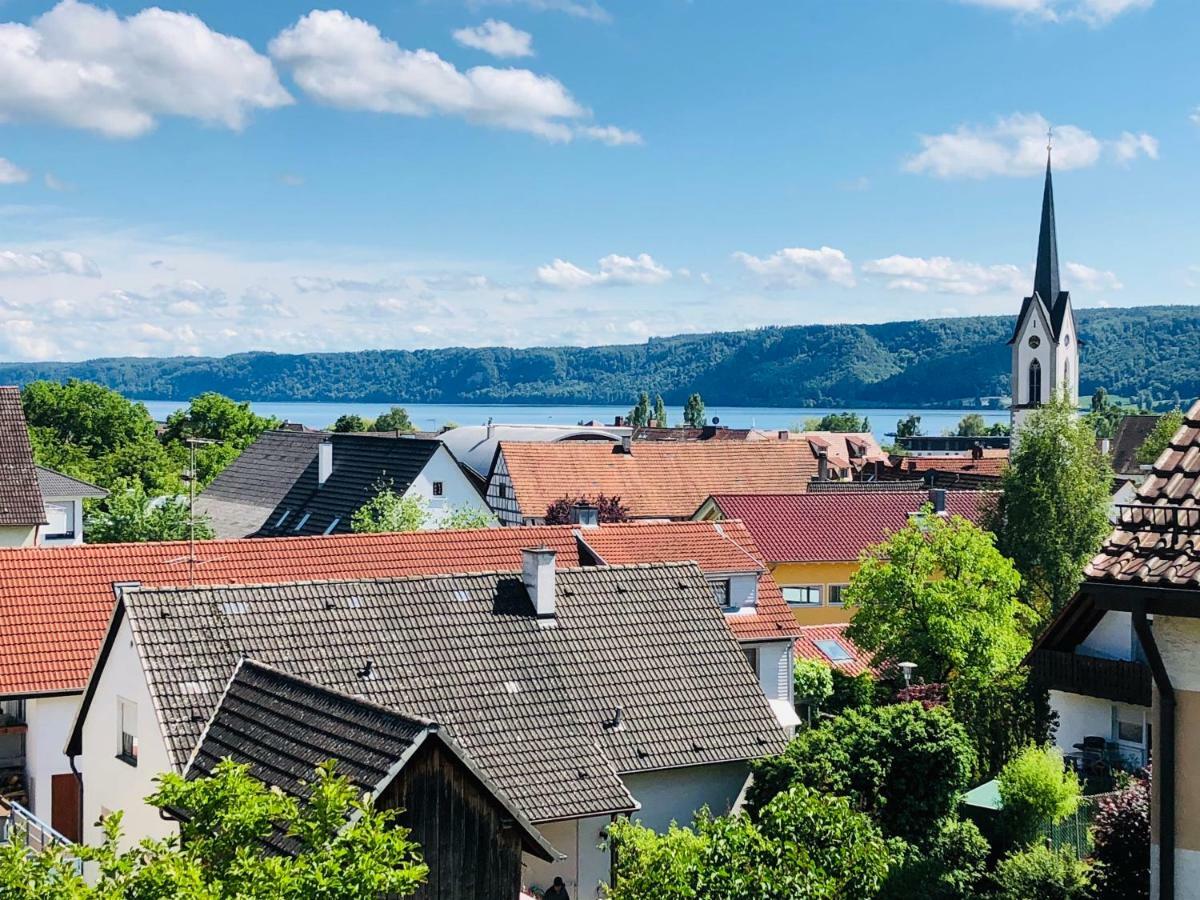 FeWo Seeperle mit Seesicht Bodman-Ludwigshafen Eksteriør billede